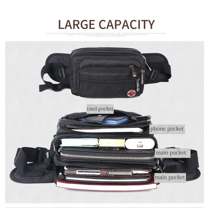 "AdventureTrek™ - Waterproof Belt Bag for Explorers"